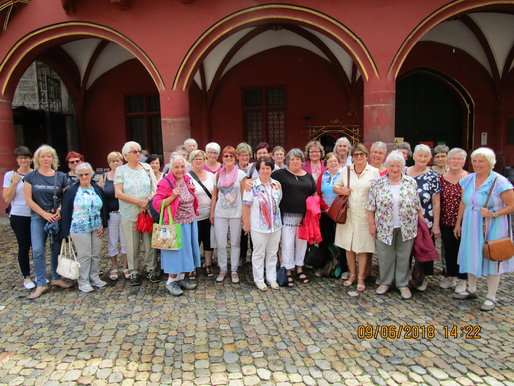 Gruppenbild der Teilnehmerinnen am Frauenbundtag Süd in Freiburg